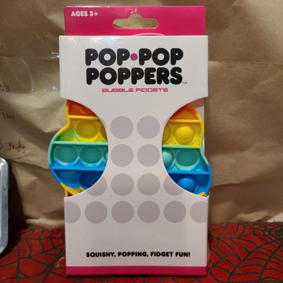 Big Time Toys - Pop-Pop Poppers Bubble Fidgets Squishy Popping Fidget Fun NEW!#a - Picture 1 of 2